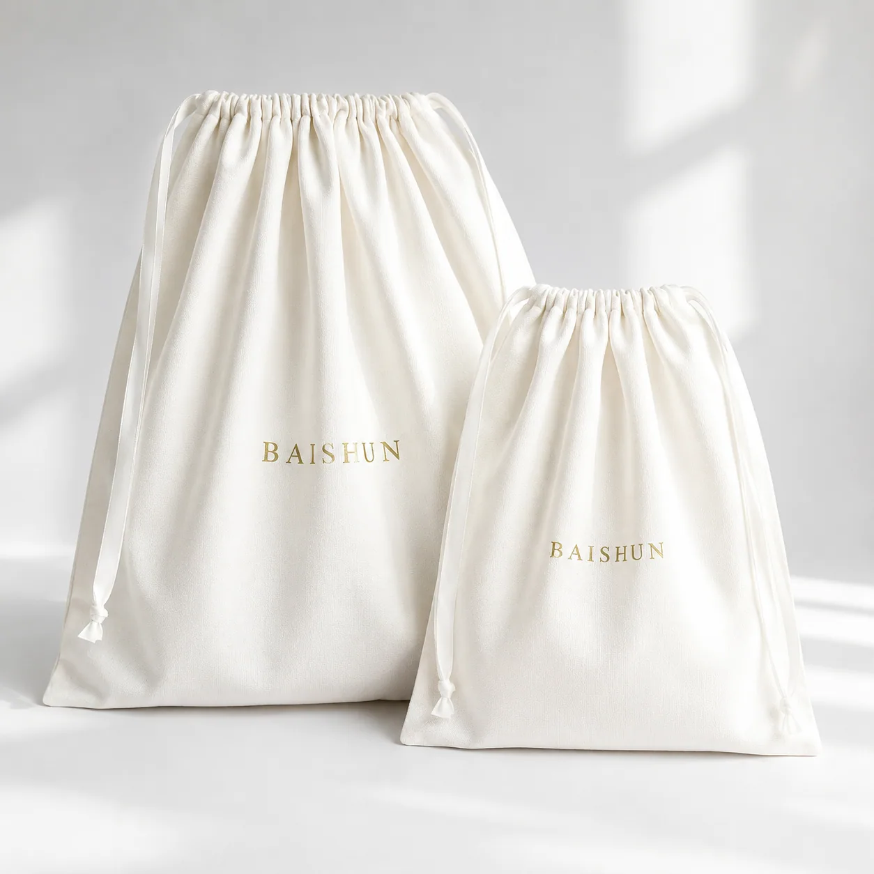 Cream Cotton Dust Bag