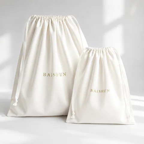 Cream Cotton Dust Bag