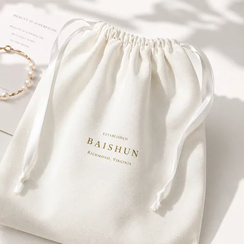 Cream Cotton Dust Bag