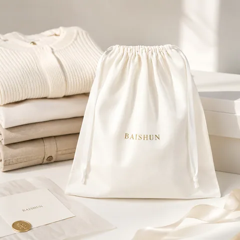 Cream Cotton Dust Bag