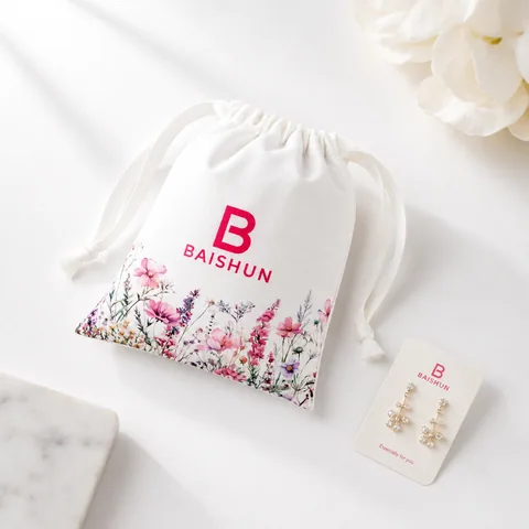 Lavender Cotton Dust Bag