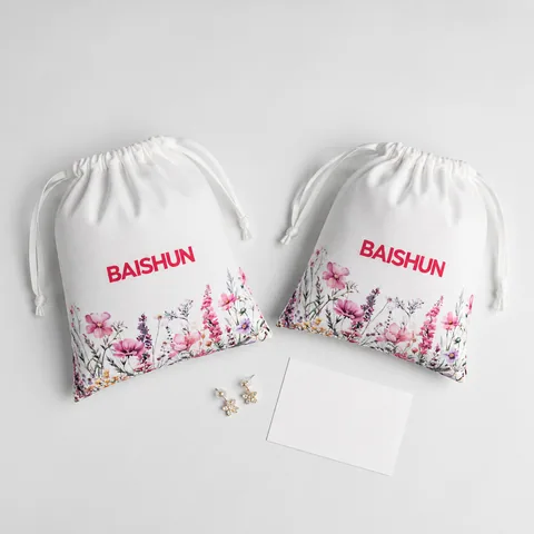 Lavender Cotton Dust Bag