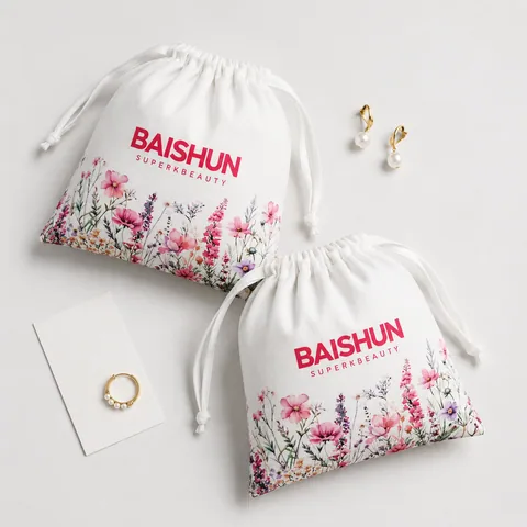Lavender Cotton Dust Bag