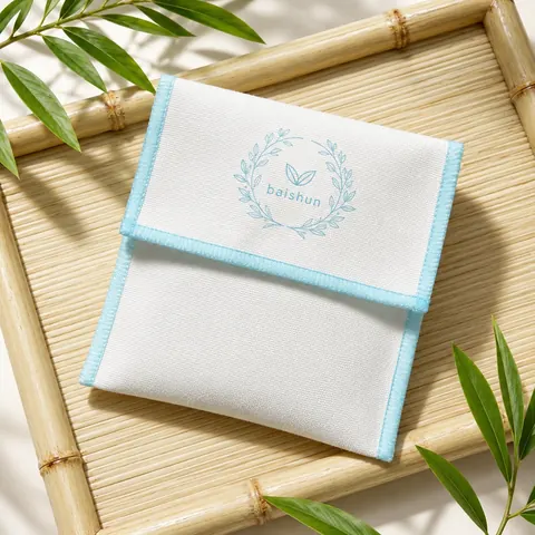 Bound-Edge Small Envelope Pouch — product gallery view