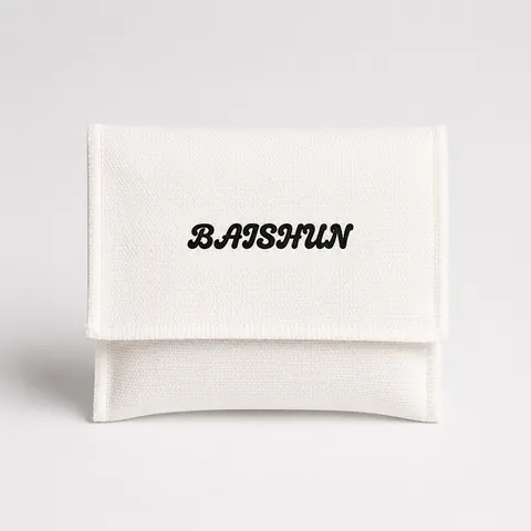 Fabric Flap Jewelry Pouch — product gallery view