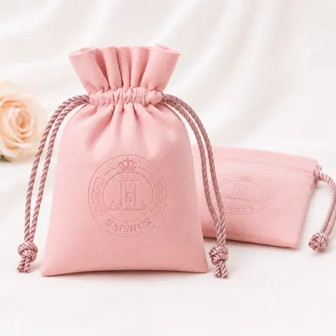 Drawstring Jewelry Pouch — product gallery view