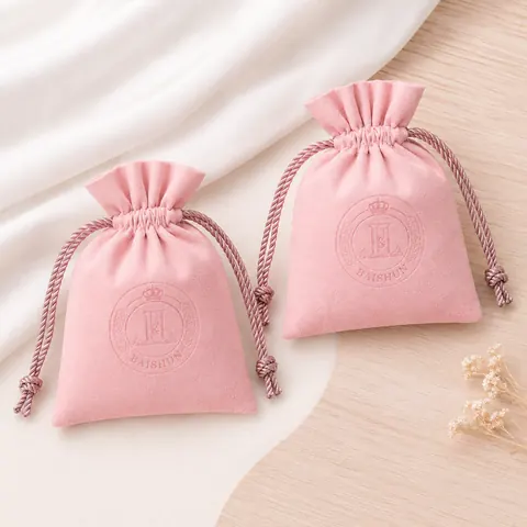 Drawstring Jewelry Pouch — product gallery view