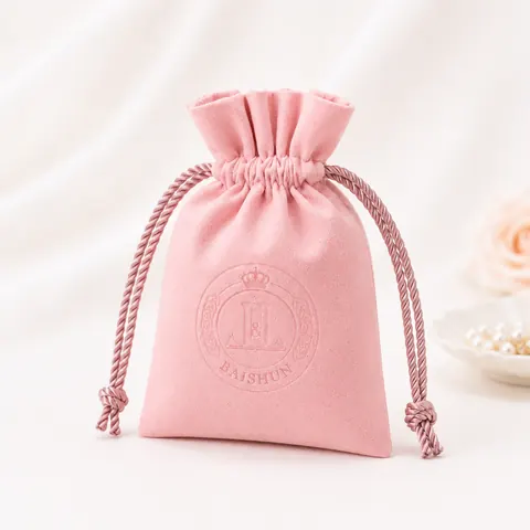 Drawstring Jewelry Pouch — product gallery view