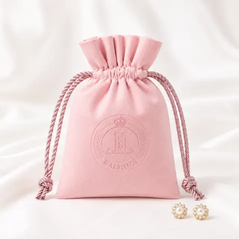 Drawstring Jewelry Pouch — product gallery view