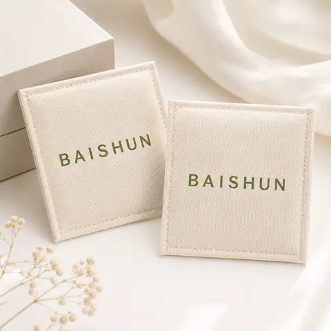 Square Foldable Jewelry Insert Pouch