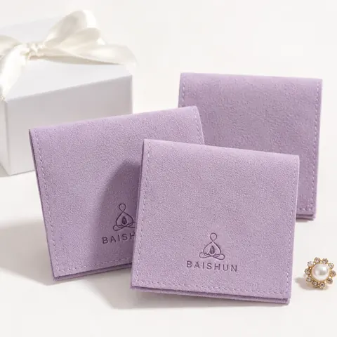 Square Flap Jewelry Insert Pouch — product gallery view
