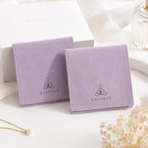 Square Flap Jewelry Insert Pouch — product gallery view