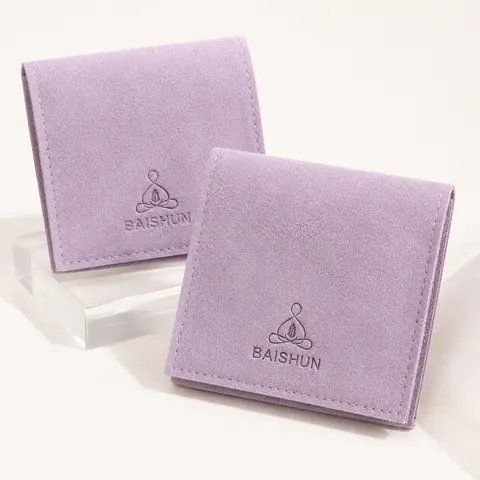 Square Flap Jewelry Insert Pouch — product gallery view