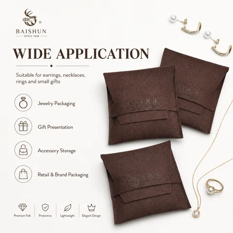 Olive Microfiber Suede Jewelry Pouch
