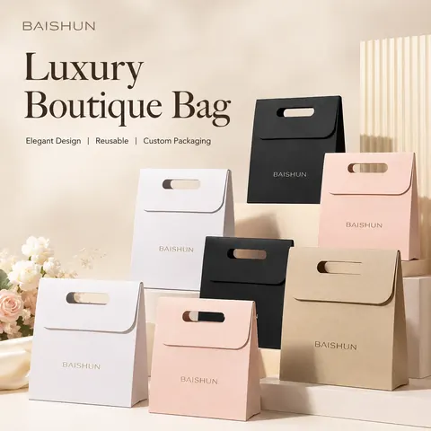 Die-Cut Handle Paper Gift Bag