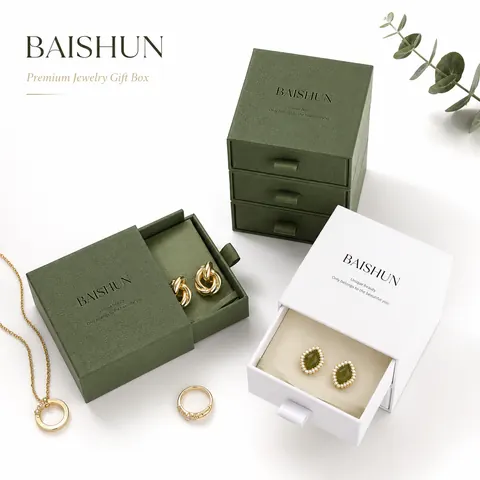 Multi-Drawer Jewelry Paper Box