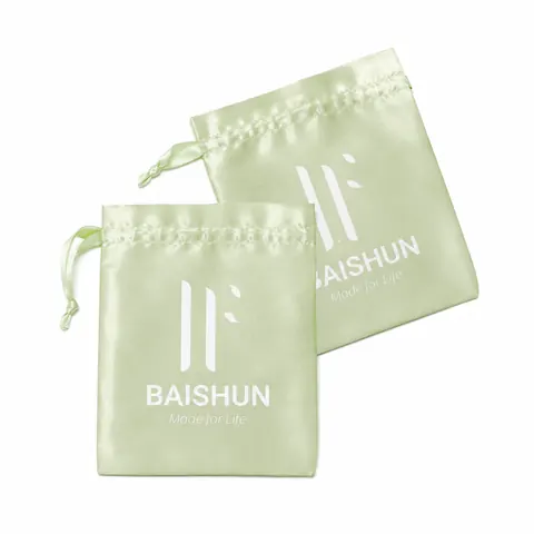 Satin-Look Drawstring Pouch — product gallery view