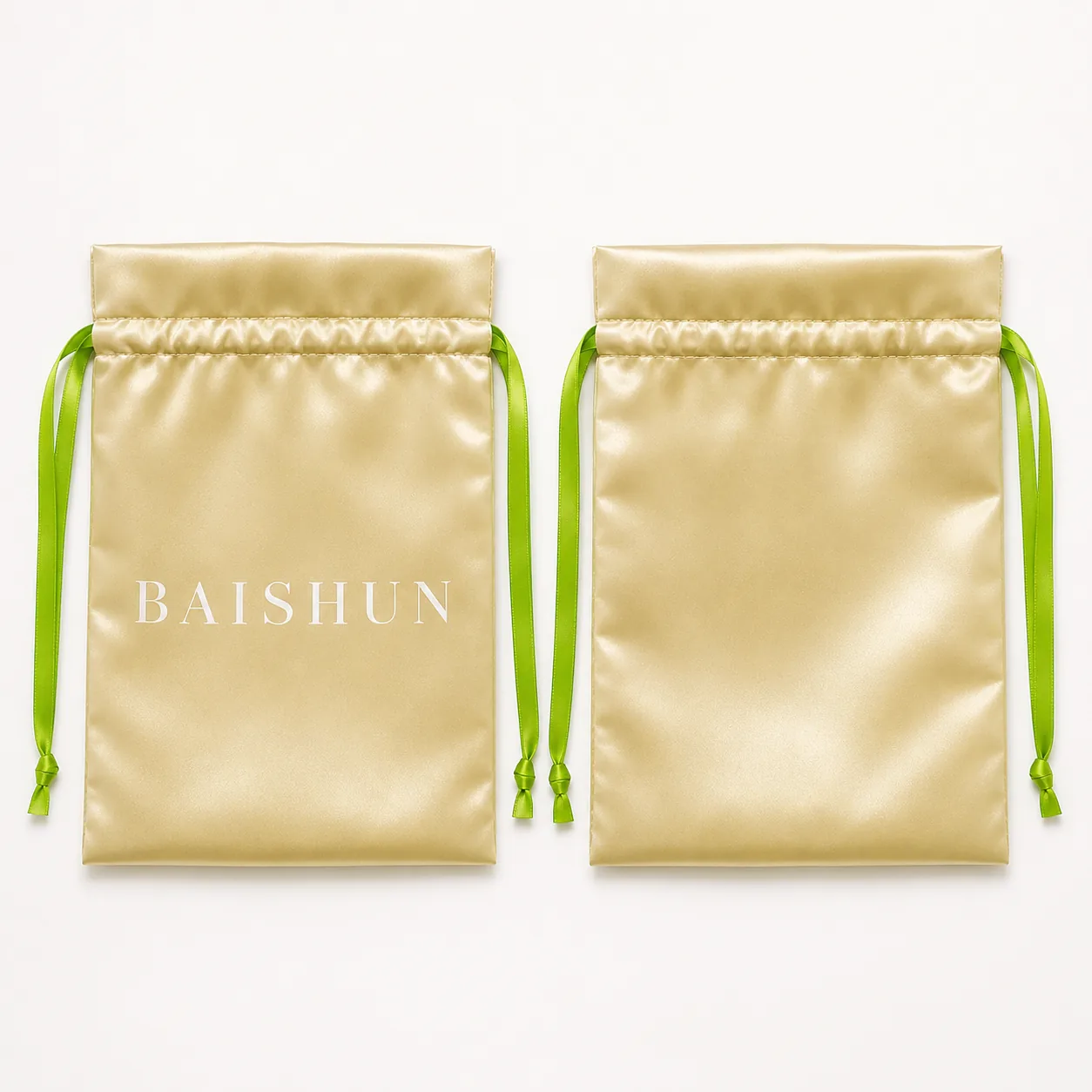 Satin-Look Drawstring Pouch — main product view