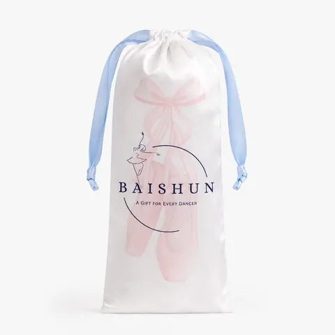 Satin-Look Drawstring Pouch