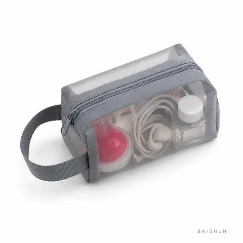 Clear Handle Zipper Organizer — product gallery view