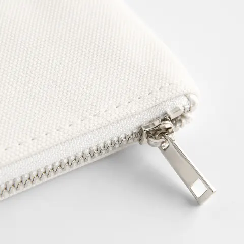 Minimal Flat Zipper Pouch — product gallery view