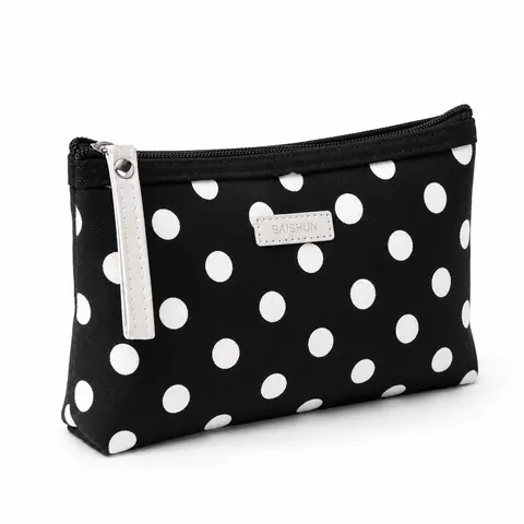 Assorted Flat Canvas Zipper Pouch — product gallery view