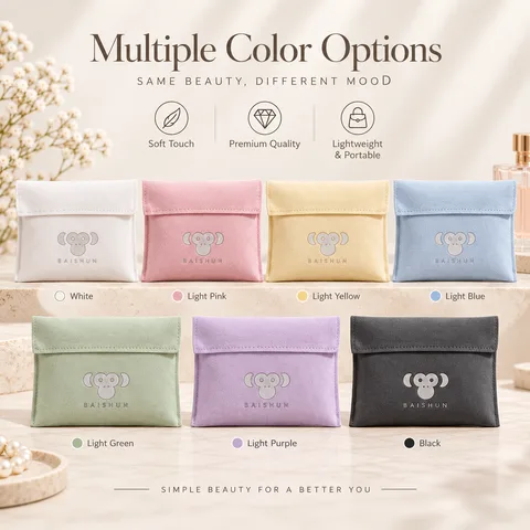 Custom Zipper Cosmetic Pouch — product view 5